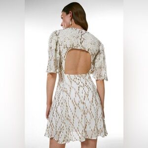 KAREN MILLEN
Bead Embellished Open Back
Dress